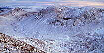 Lairig Ghru with Lochan uaine and Carin Toul from Braeriach, Cairngorms National Park, Scotland