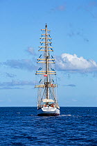 Fryderyk Chopin is a Polish brig-rigged sailing-ship. Since 2011, the ship is operated by 3Oceans, a Polish private ship operator. She serves as the ship of The Blue School. Displacement 400 tons, len...