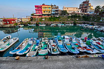 Local fishing boats in Liuqiu Township, Xiaoliuqiu Island, Taiwan