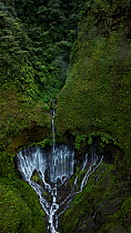 Forest and waterfall. San Rafael, Napo, Ecuador