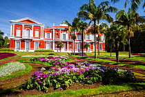 Santa Ana Presidential Palace. Ponta Delgada, Sao Miguel Island, Azores, Portugal. 2019.
