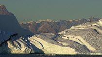 Transit of iceberg, Rodfjord, Scoresby Sound, Greenland, 2016.