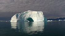Arched iceberg, Scoresby Sound, Greenland, 2016.