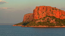 Cliffs at sunset, Raft point, Kimberley, Western Australia, Australia, 2016.