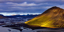 Stakihnukur Mountain. Southern Iceland October 2017