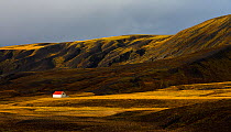 Remote farmhouse, Southern Iceland. October 2017