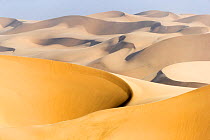 View of sand dunes, Walvis Bay, Namibia, Africa