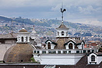Domes of Church of Santo Domingo, Quito, Ecuador, August 2010