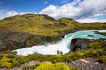 Salto Grande waterfall, Torres del Paine National Park, Patagonia, Chile. January 2020.