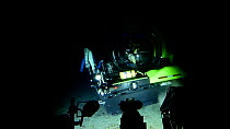 Research submersible leaving the seabed, Central equatorial Atlantic Ocean, Saint Peter and Saint Paul Archipelago, Brazil.