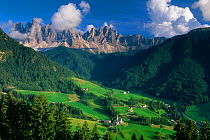 Val di Fassa, Dolomites, Trentino Alto Adige, Italy.