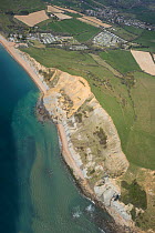 Sandstone cliff which collapsed on the 13th April 2021 between Seatown and Eype Beach in Dorset, UK. This was the largest such incident in the UK in the past 60 years. The cliff lost 300m of rock and...