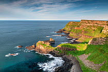 Port na Tober and Horse Shoe Harbour, Giant&#39;s Causeway, Northern Ireland.