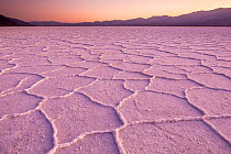 Badwater, the lowest point in the the USA and the hottest place on earth, Death Valley National Park, California, USA