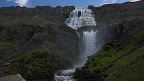 Dynjandi waterfall, West Fjords, Iceland.