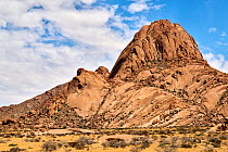 Gross Spitzkoppe Peak, a granite inselberg, Spitzkoppe mountain range, Namibia.