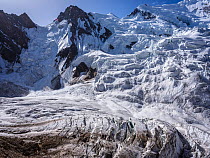 Gondogoro Glacier, Karakoram Mountains, Gilgit-Baltistan, Northern Pakistan. July, 2022.