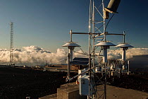 The National Oceanic and Atmospheric Administration's atmospheric and space observatory, at 3400 meters on the northeast flank of Mauna Loa volcano. The observatory consists of 10 buildings from...