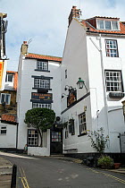 The Laurel Inn pub, Robin Hoods Bay, North East Yorkshire, England, UK.