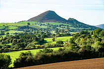 The Skirrid, Grosmont Parish, Brecon Beacons National Park, Monmouthshire, Wales, UK. October, 2023.
