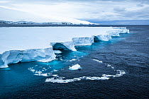 Ross Ice Shelf, Cape Crozier, Ross Island, Ross Sea, Antarctica. February, 2023.