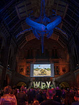 Wildlife Photographer of the Year prize ceremony 2022, Natural History Museum, London, England, UK. October, 2022. EDITORIAL USE ONLY.