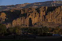 Bamiem, this famous site of the sacred and giant Buddhas that were destroyed in 2001, when the Taliban took power in Afghanistan.Two sculptures measuring 53 meters high and 40 meters wide, carved into...