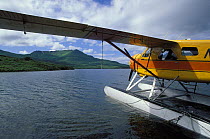 Seaplane on water at Kodiak Island, Alaska. 2001