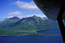 Kodiak Island viewed from a sea plane, Alaska. 2001