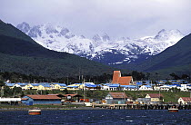 Puerto Williams in the Beagle Channel, Chile.