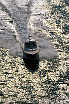 Little Harbor Whisperjet powerboat cruising.