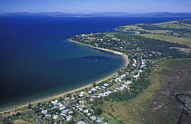 Coastline near Hobart, Tasmania, Australia.