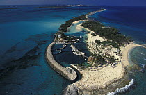 Blue Lagoon Island (formerly Salt Cay), Bahamas, owned by Dolphin Encounters.