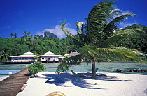 Revatua club, a small hotel on Bora Bora, French Polynesia