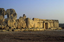 The Hagar Qim Neolithic temple, Malta
