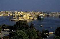 Fort Saint Elmo in Valletta, the capital of Malta. It stands on the seaward shore of the Sciberras Peninsula that divides Marsamxett harbour from Grand Harbour, Malta