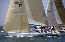 "Amsterdamed", Dutch competitor for the Admiral's Cup, 1989.