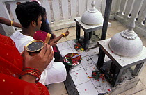 Hindu ceremony, Mauritius. 2002