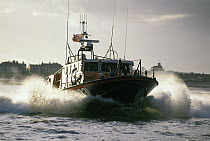 Tyne Class relief lifeboat based at Fleetwood, east coast, UK.