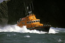 Severn Class Lifeboat at Valentia on the south-west coast of Ireland.