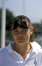 British yachtswoman Tracy Edwards MBE.