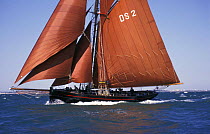 Gaff cutter "Jolie Brise", built in 1913 and now owned by Dauntsey's School in England.