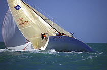 ID35 "Avanti" wipes out at Key West Race Week, 2000.