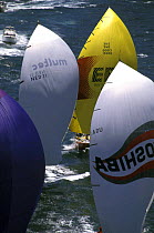 Fleet at the start of the Whitbread Round the World Race, 1997.