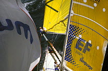 Team EF in the Whitbread Round the World Race, 1997.
