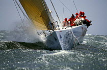Toshiba racing in the Whitbread Round the World Race, 1997.