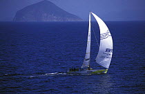 Innovation Kvaerner racing in the Whitbread Round the World Race, 1997.