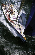 Silk Cut racing in the Whitbread Round the World Race, 1997.