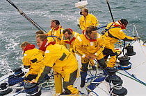 Intrum Justicia in the Southern Ocean during the Whitbread Round the World Race, 1993.