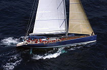 Mike Slade's "Leopard of London" during a race at Antigua Race Week, 2004.